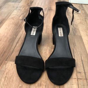 Black Heeled Sandals